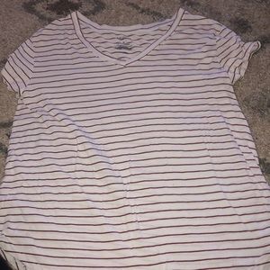 A stripped blouse